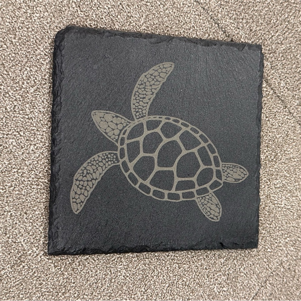 Slate Coaster Set - Picture 2 of 6